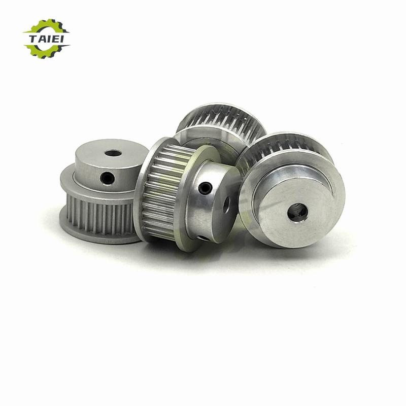 HTD 3M 30T 32T 34 Teeth Synchronous Pulley Keyway Bore 4mm-19mm For Belt Width 6/10/15mm 3M Timing Wheel 30Teeth CNC Gear Sheave