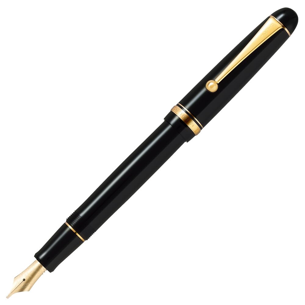 Перьевая ручка PILOT Custom 74 BB Широкое перо (Очень широкий) Черная ручка FKKN12SRBBB Перо 14K