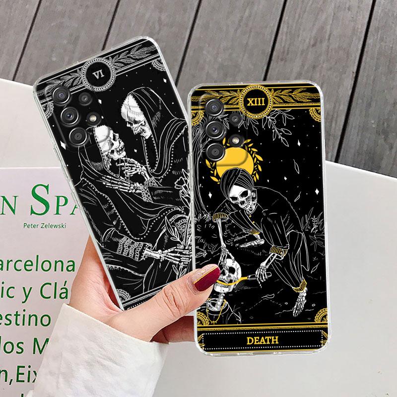 Египетское Таро от Dusserre Чехол для телефона Art для Samsung Galaxy A56 A57 A37 A55 A54 A36 A35 A26 A25 A16 A17 A07 A52 A73 53