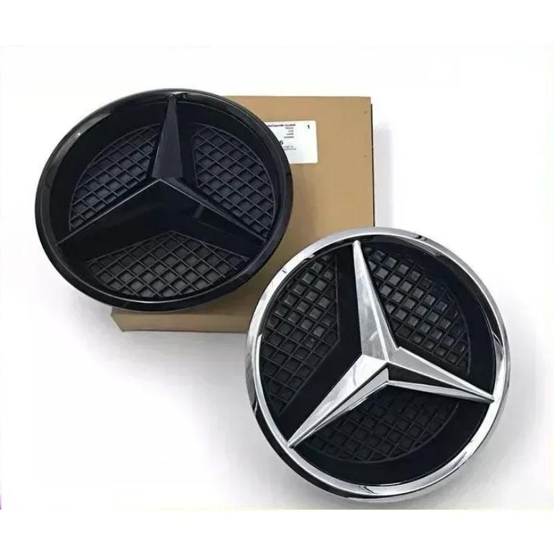 Car Sticker For Mercedes Benz 1X·3D ABS Car Front Grille Badge Cover Star Logo Grid hollowed-out label for Mercedes Benz GLE250