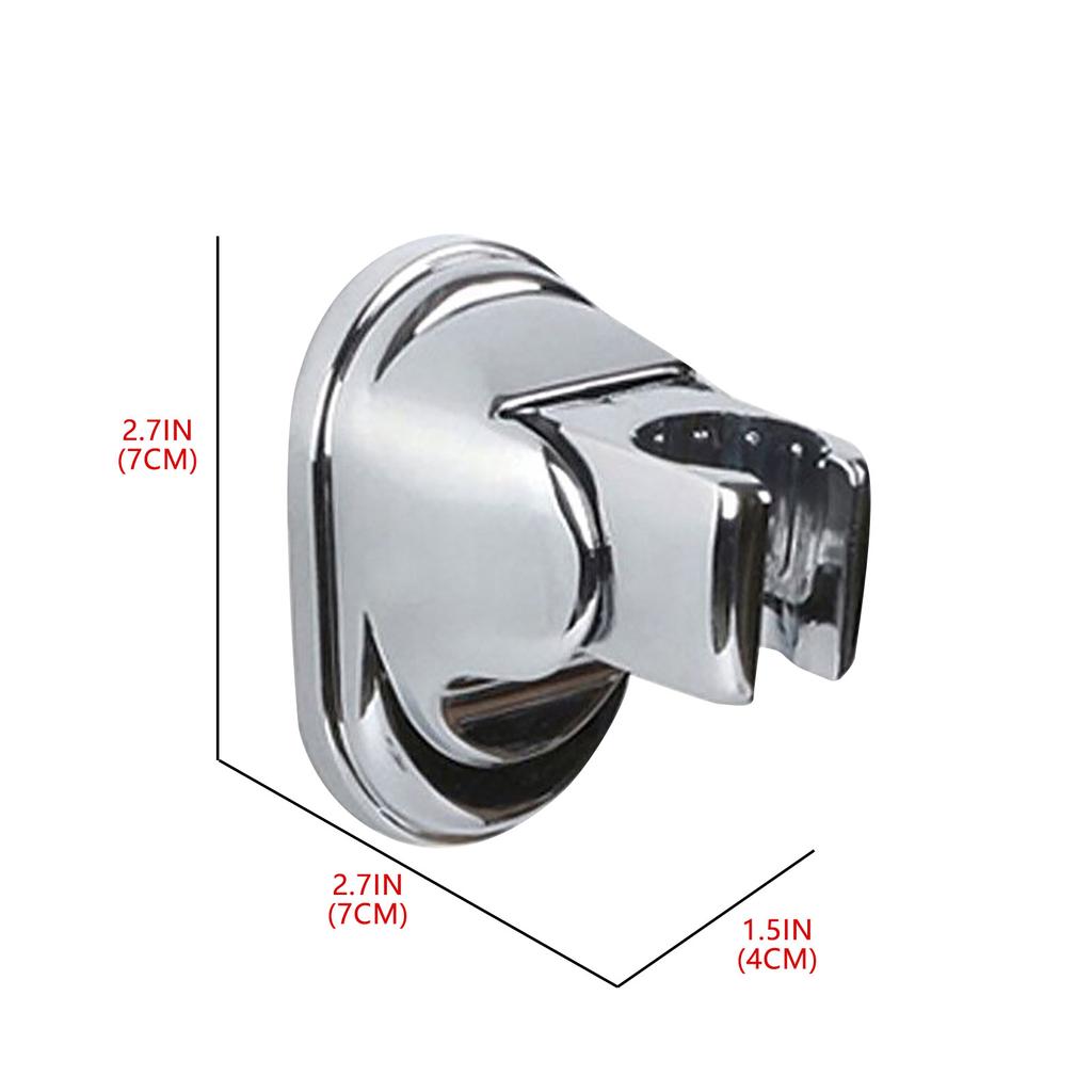 Shower Head Holder,Wall Mounted Shower Head Holder Fixed Chrome