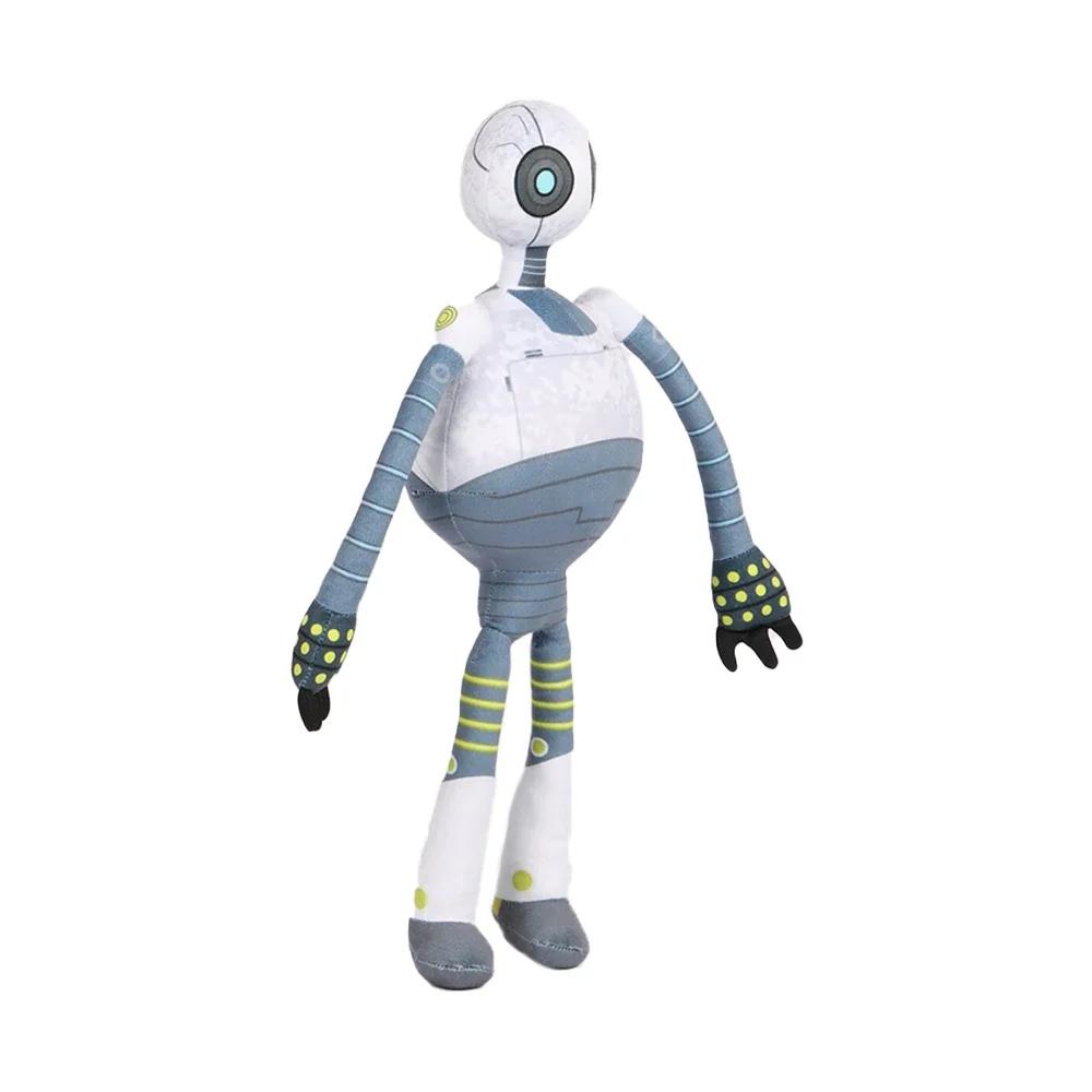 42 см плюшевые игрушки «Дикий робот», плюшевая игрушка «Робот», серый мягкий робот для декора детской комнаты, подарок для поклонников анимации и детей на день рождения