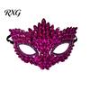 Dazzling Rhinestone Masquerade Accessory Gothic Cat Eye Mask, Vintage Half Face, Sexy High Quality Film Effect Mask Halloween Party Costume,