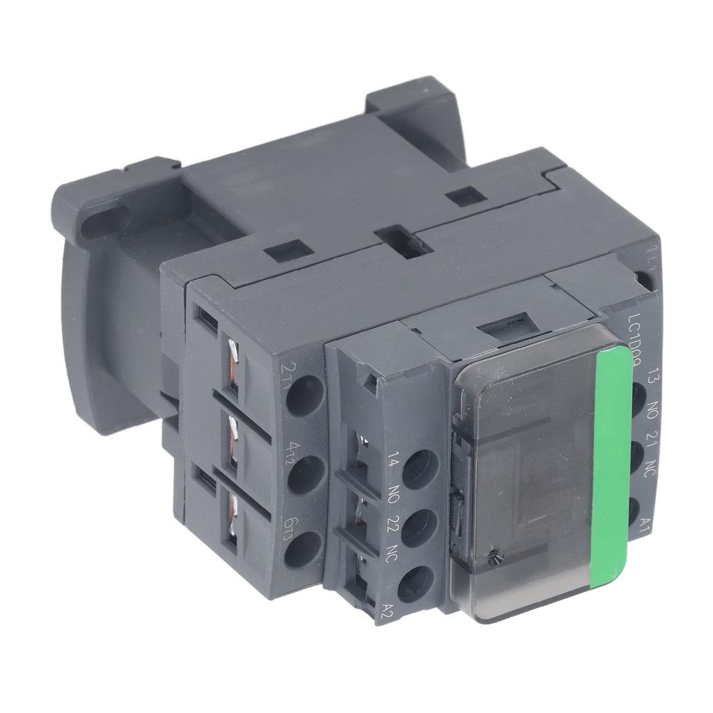 Low Voltage AC Contactor 1 Normally Open 1 Normally Closed LC1D09 Electronic Contactor 9A 380V Rated