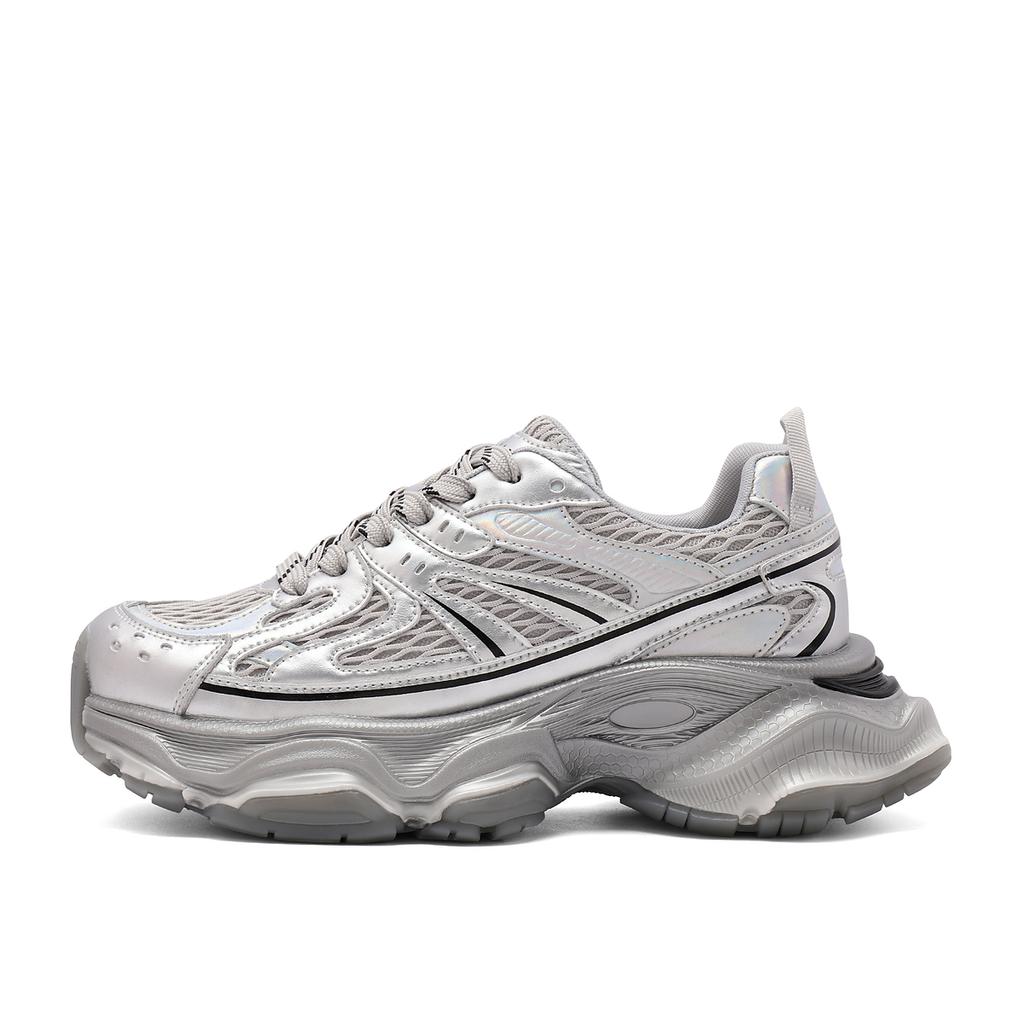 Belle Thick-Soled Tall Dad Shoes - Women's Fashion Sneakers