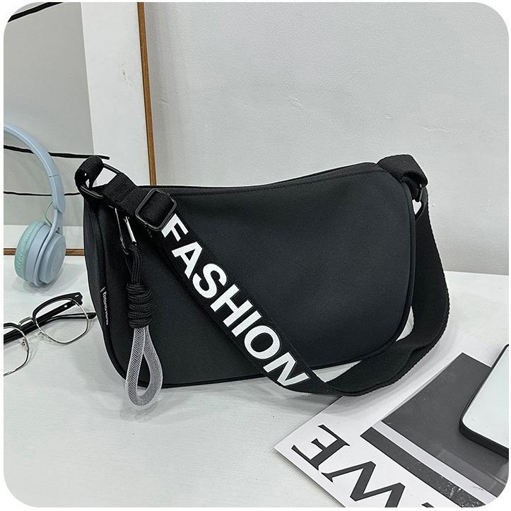 Модная повседневная сумка, большая вместительная нейлоновая сумка, женская, новая, индивидуальная, универсальная, модная, простая сумка-мессенджер