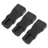 3PCS Comb адаптер питания IEC320 C14 на C15 ПВХ и медный разъем адаптера питания для ноутбука 250 В
