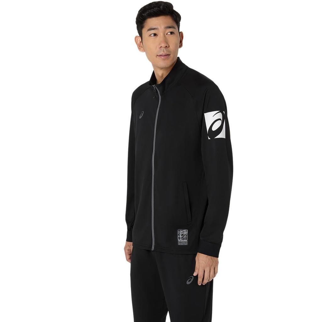 Training Wear Dry Stretch Knit Jacket 2031E986 Unisex Adult 001 S [ASICS] (Performance Black)