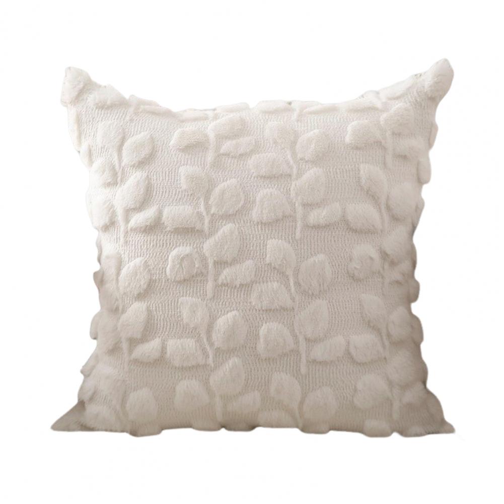 Christmas Pillow Cover 18x18 Holiday Throw Pillowcase Festive Christmas Plush Pillow Cover for Sofa Bedroom Room Decor