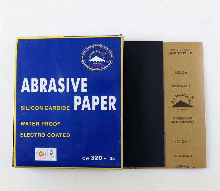 Наждачная бумага GoldSun для автомобильной краски