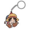 One Piece Luffy Pinched Keychain