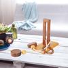 Shriji Crafts Wooden Rope and Ring Organic Montessori IQ Game Puzzle Game