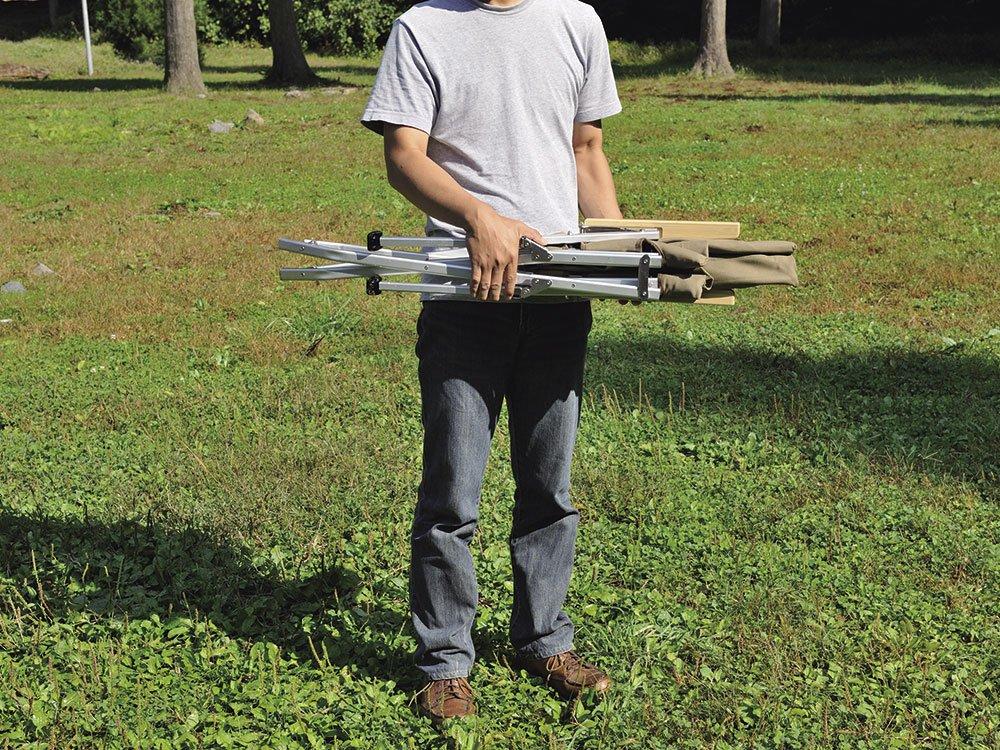 Стул Snow Peak Chair Low Chair 30 Brown Складной Кемпинговый Уличный LV-091BR