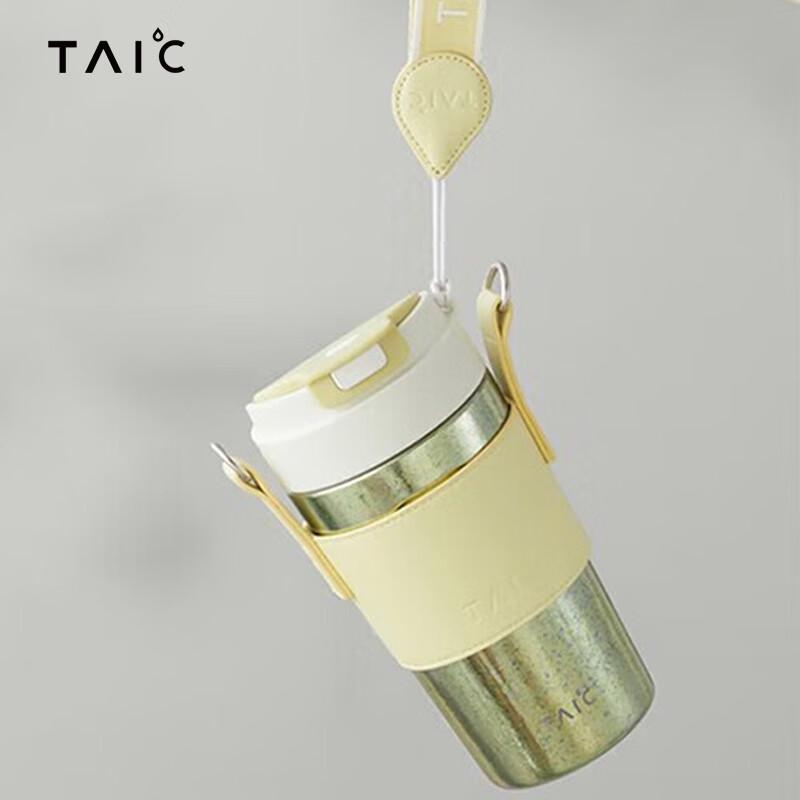 TAIC Двустенная термокружка для кофе из чистого титана