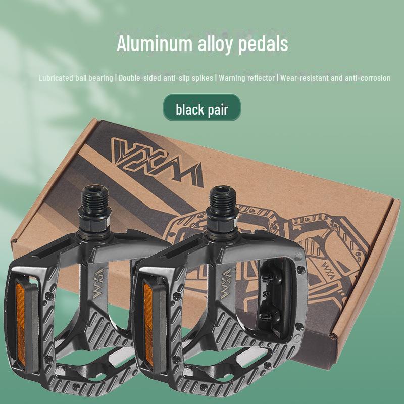 Универсальная педаль из алюминиевого сплава с шарикоподшипниками для горных и шоссейных велосипедов