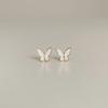 Earrings Fashion Earrings Ggd Mini Butterfly Twinkle Pink X (2 Pieces)