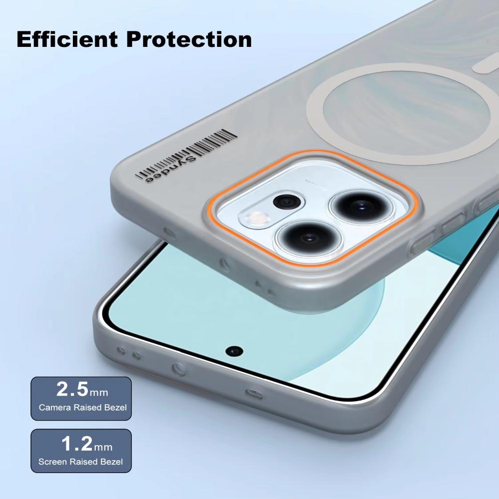 Матовый прозрачный чехол из поликарбоната для OPPO Reno15 14 13 12 11 F Pro Find X9 X8 Pro, ультратонкий, противоударный, с прозрачной крышкой для магнитной зарядки