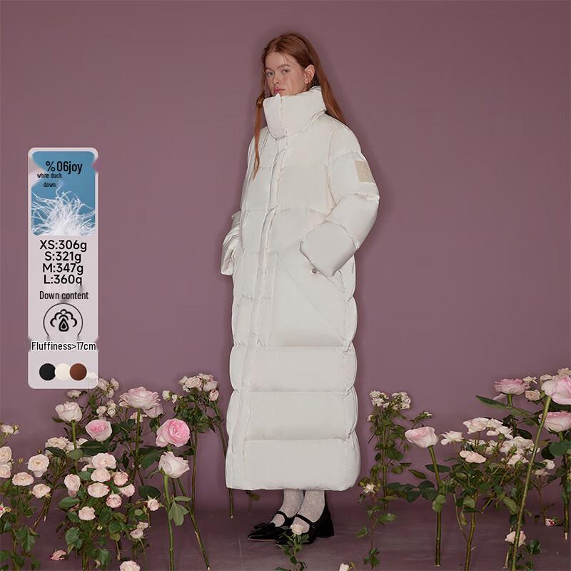 GREEN BELT Women's Long Duck Down Puffer Jacket