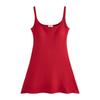 Fixed Integrated Bra Pad Suspender Dress for Women's Summer New Waist-hugging Slim Sexy Hot Girl Short Skirt
