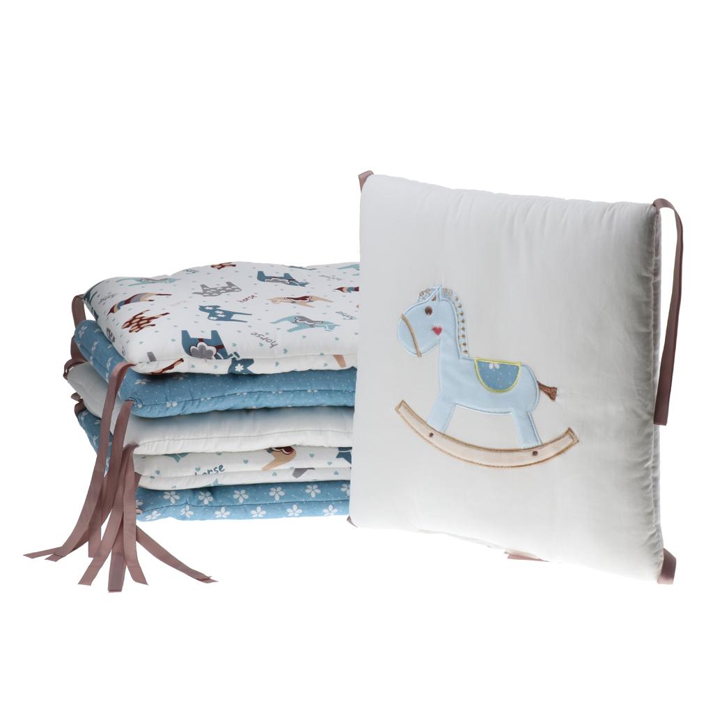 Мягкая Тканевая Бордюрная Подушка на Кровать Постельное Белье Комплект Постельного Белья для Новорожденного Защита Кроватки