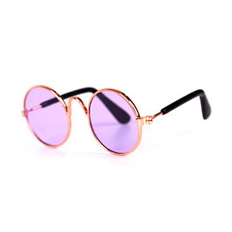 Pet Sunglasses Cats Dogs - Cute Cartoon Style Goggles Plastic Accessories In Multiple Colors Frames