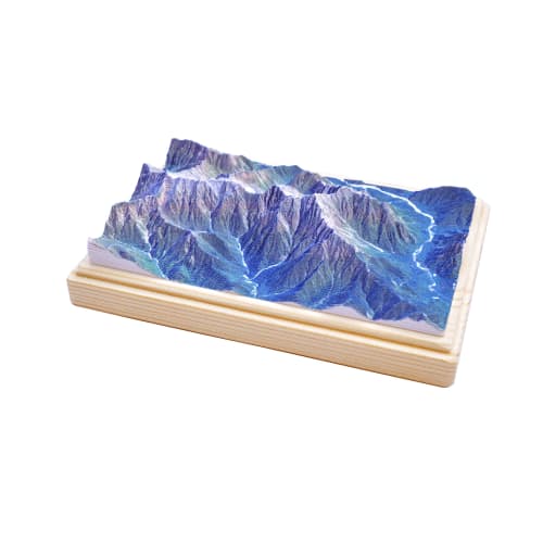 Kamitake "Yari-Hotaka Mountain Range 1/100,000" (kit)