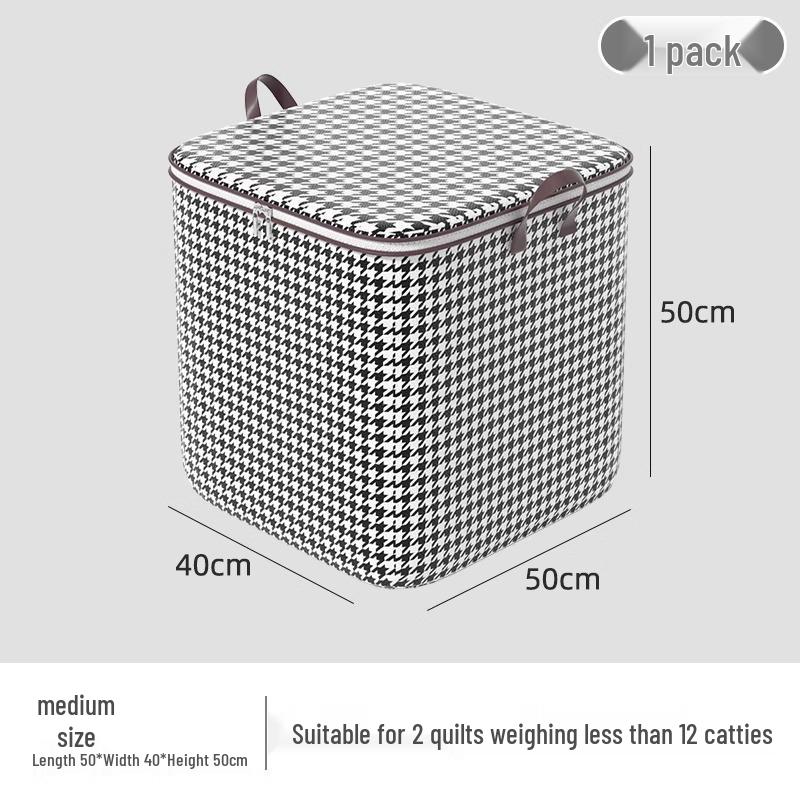 Большой прозрачный складной тканевый органайзер для гардероба - Корзина для хранения одеял и одежды повышенной вместимости