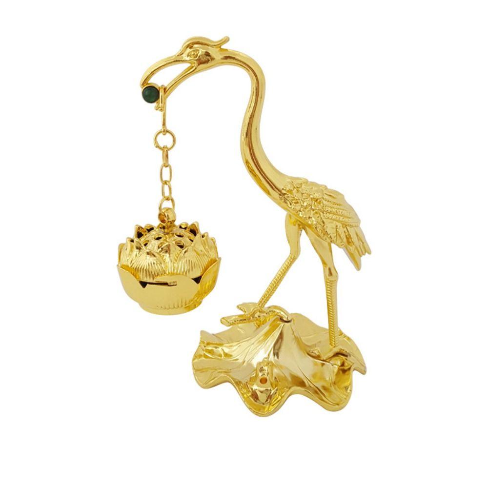 Подставка для благовоний в форме журавля ручной работы, антикварная подвесная подставка для благовоний в гостиной