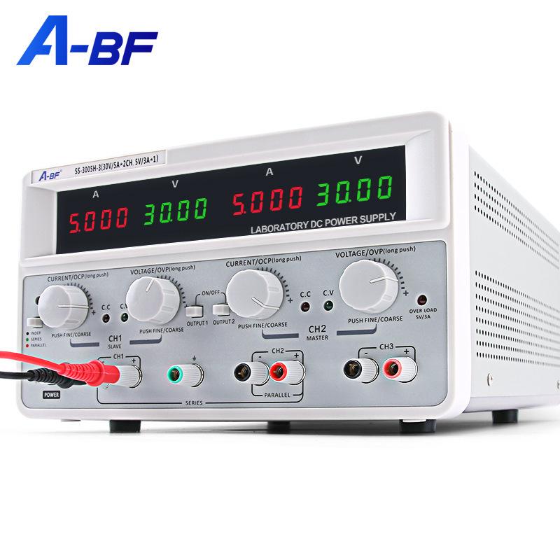 A-BF SS-3003H-3 Трехканальный 30В 3А Высокоточный Линейный DC Источник Питания