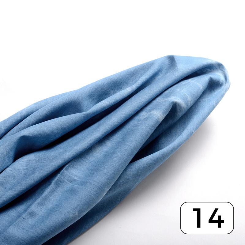 50*140 см модная джинсовая ткань тай-дай, промытая, плотная ткань для юбок, джинсов, брюк, одежды, платьев, шитья, сделай сам, пэчворк, материал