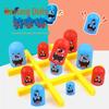 "Cross-border Children's Educational Tic-Tac-Toe Nesting Doll Game - Parent-Child Interactive Tabletop Toy"