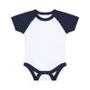 Larkwood Baby Boys/Girls Essential Short Sleeve Baseball Bodysuit