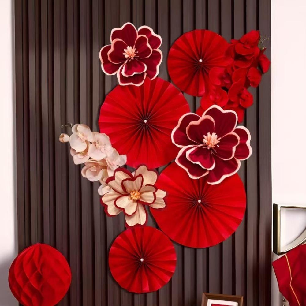 2025 Китайский Новый год Цветочный фон DIY Поделки Фон Праздника Весны Домашний декор