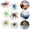 Bionic Fishing Lure 2Pcs Sea Urchin Lure, 11cm/10g Floating Topwater Artificial Tear Resistant Soft Baits Bait, Fuzzy for Freshwater Saltwater