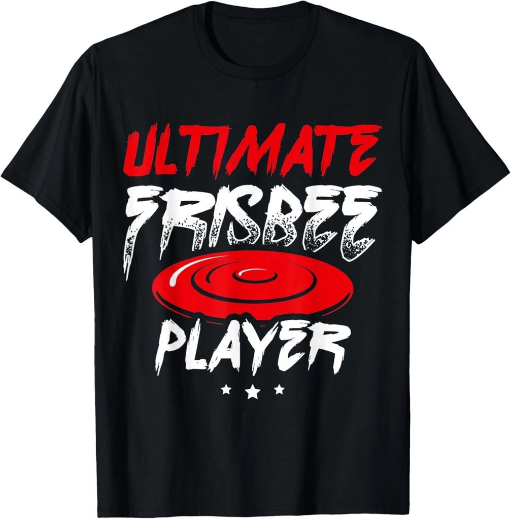 Funny Frisbee Design Ultimate Frisbee Player T- Shirt