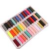 39-Color Sewing Thread Set with Needles – Hand Mending Spools in Black, White & More