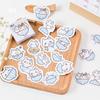 45pcs Cute Animal Cat Stickers, Cat In Bowl Cartoon Sticker Set Decor Kawaii Animal Stickers Scrapbook Journal for Laptop Cup