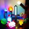 Light Night Minecraft Bottle Bee Salamander Creeper Building Block Lamp Gift