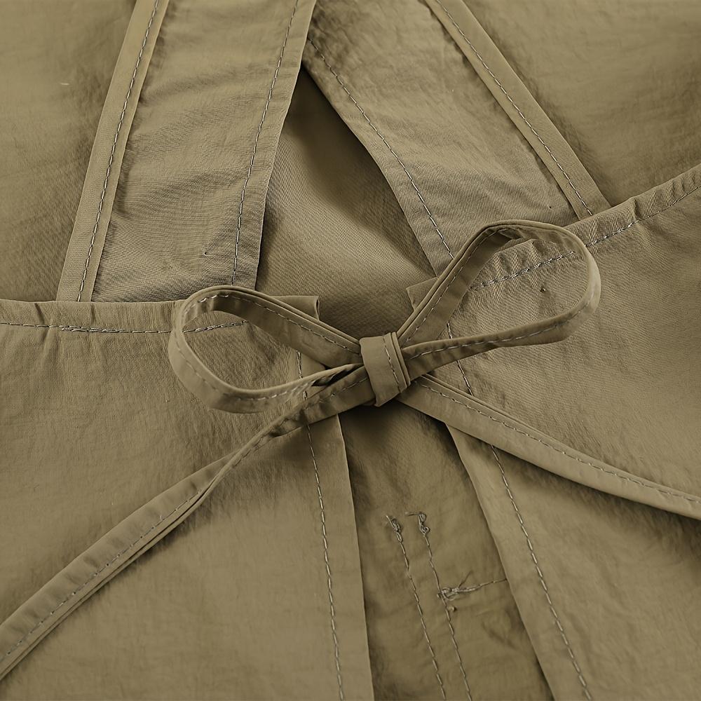 Durable Build, Stylish Black & Olive Green Cross-Strap Aprons - Adjustable, Polyester Kitchen Aprons with Pockets for Cooking, Baking, and Dining