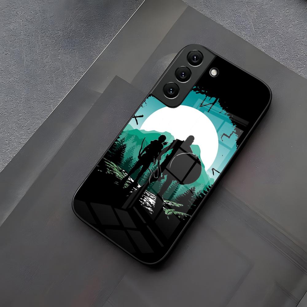 Чехол для телефона God Of War Ragnarok Стекло Для Samsung Galaxy S23 S24 S21 S25 S22 S20 Ultra Fe Plus A55 A15 A14 Coque