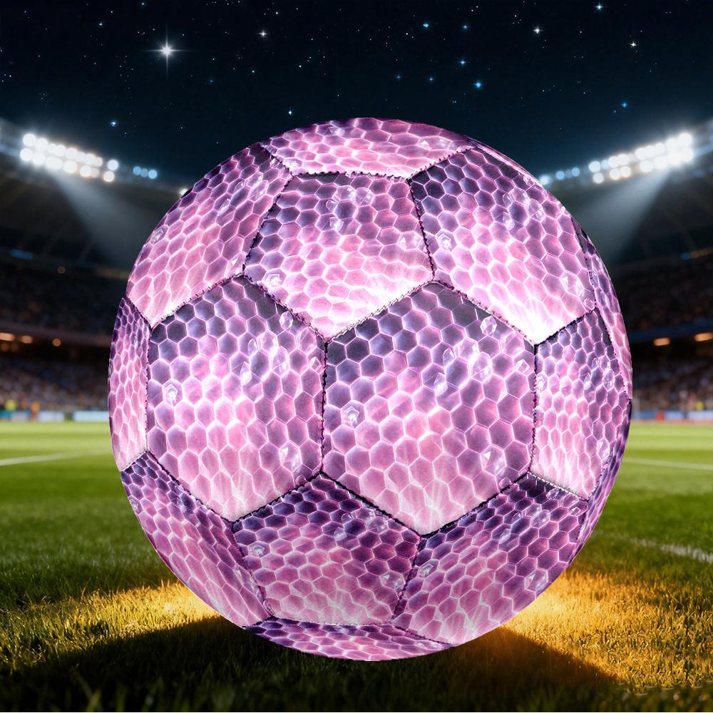 1pc Honeycomb Size 5 Soccer Ball Professional Match Training Football Indoor &Outdoor Sports Ball Lightweight Durable c6534