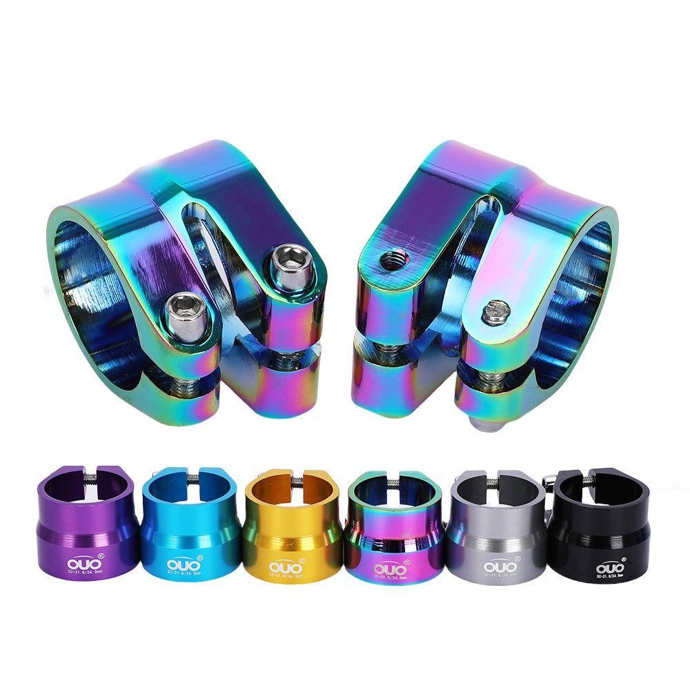 Seat Tube Lock Up Seat Tube Clamp Aluminum Zinc Zinc Alloy Bike Seat Tube Clip Bike Parts