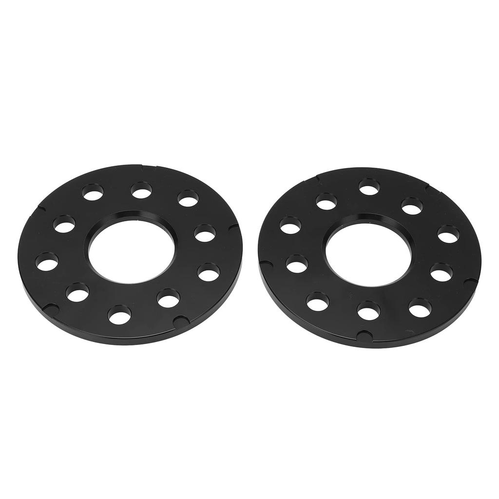 Hubcentric Wheel Spacers, Aluminum Alloy Wheel Spacers, 56.1mm Center Diameter, 8mm Thickness, Replacement for Seat, 5x114.3 Hub, Black