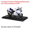 1:18 HAYABUSA GSX1000R R1 Motorcycle Toy Alloy Body Rubber Tires CBR1000RR Shock Absorption Model Car Models Boy Decorative Item