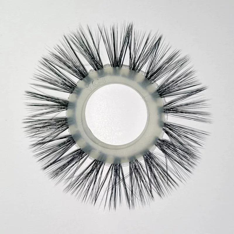 Sheep Eye Hair Loop Artificial Horse Hair Ring Eye Ring for Men Natural Silicone Ring Sea Dog Horse Tail