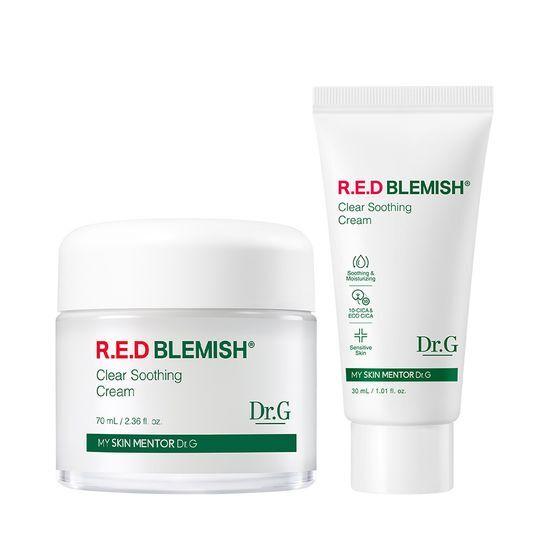 Dr.G Red Blemish Clear Soothing Cream 70ml, 2 types available