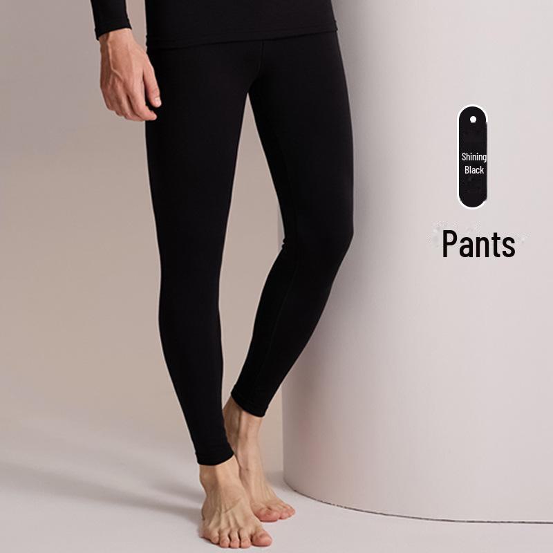 Мужской комплект термобелья из кашемира и шелка: Теплый начесанный верх и низ на осень/зиму