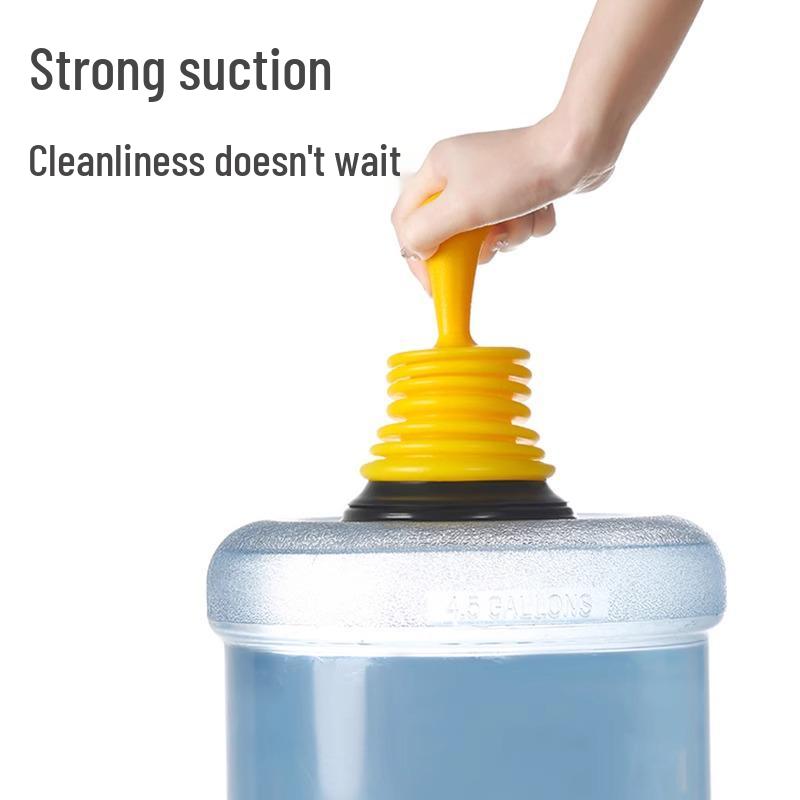 Portable Sink & Toilet Plunger Unclogger
