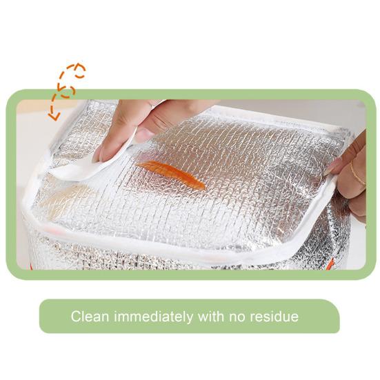 Portable Fridge Thermal Bag Lunch Box Container with Handle Zipper Closure Waterproof Lunch Box Tote Cooler Bag Pouch