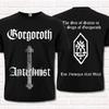 С Рождеством Группа Gorgoroth Мужская S-5XL E32.19 Унисекс Футболка